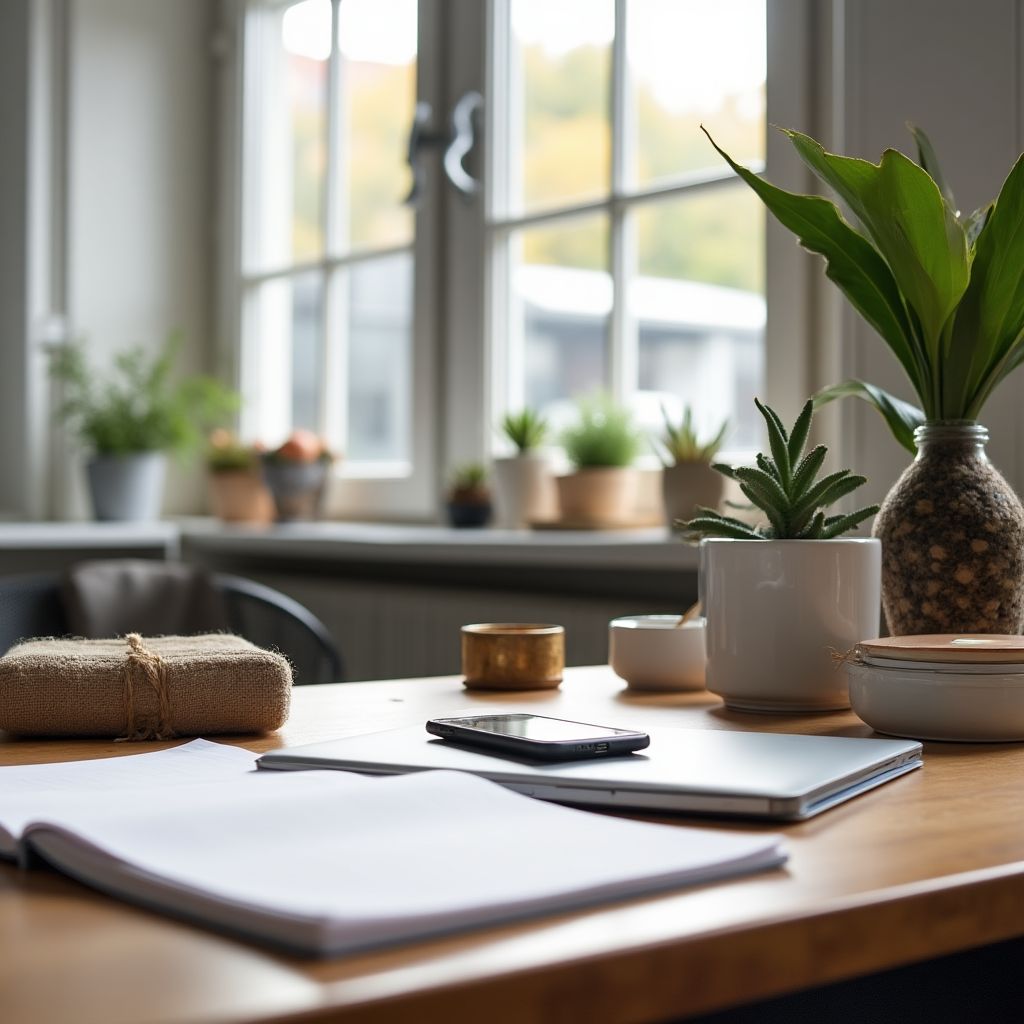 Productivity lifehacks workspace